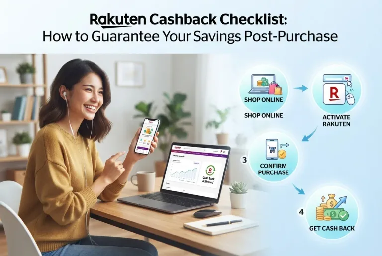Featured image for: Rakuten Cashback Checklist: How to Guarantee Your Savings Post-Purchase