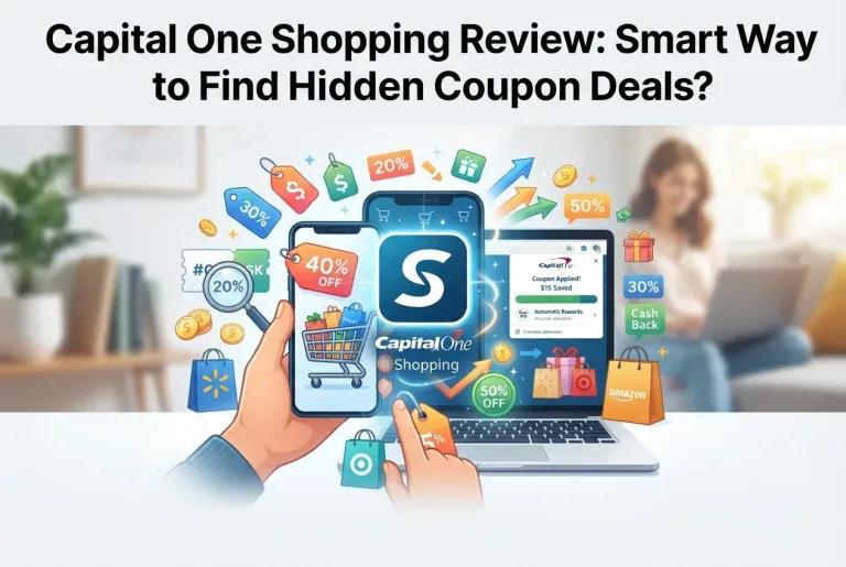 Featured image for: Capital One Shopping Review: Smart Way to Find Hidden Coupon Deals?