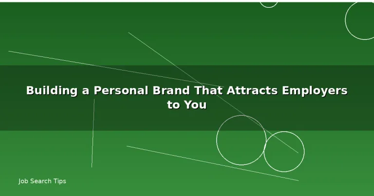 Featured: Building a Personal Brand That Attracts Employers to You