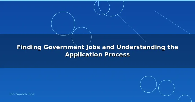 Featured: Finding Government Jobs and Understanding the Application Process