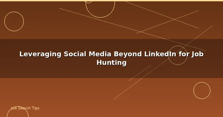 Featured: Leveraging Social Media Beyond LinkedIn for Job Hunting