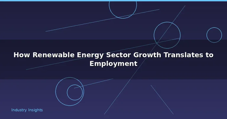 Featured: How Renewable Energy Sector Growth Translates to Employment