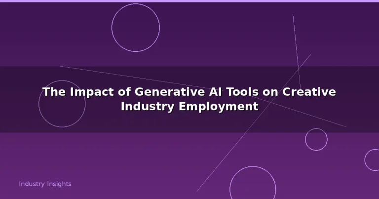Featured: The Impact of Generative AI Tools on Creative Industry Employment