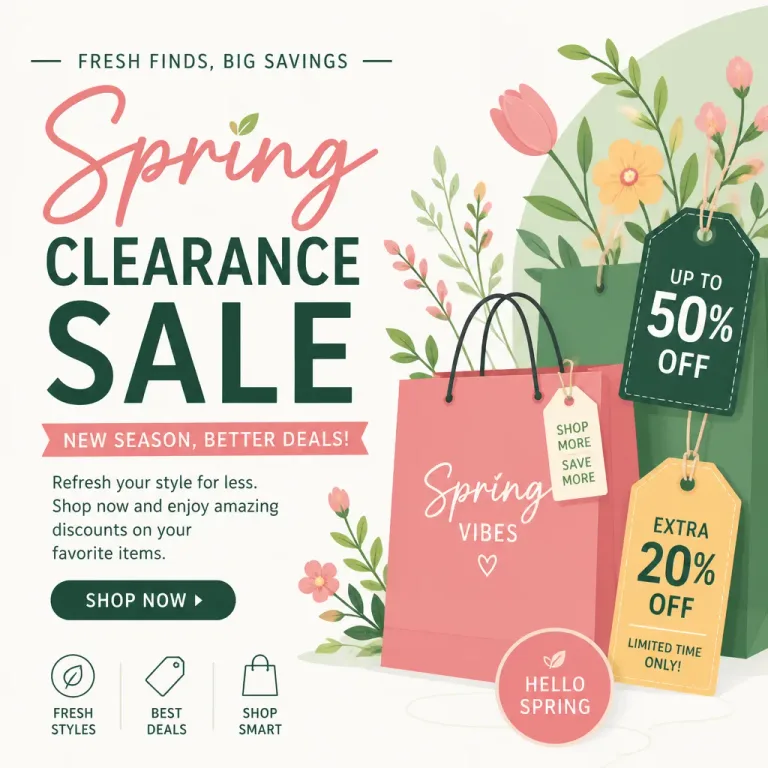 Spring Clearance Sales: When and Where to Find Them