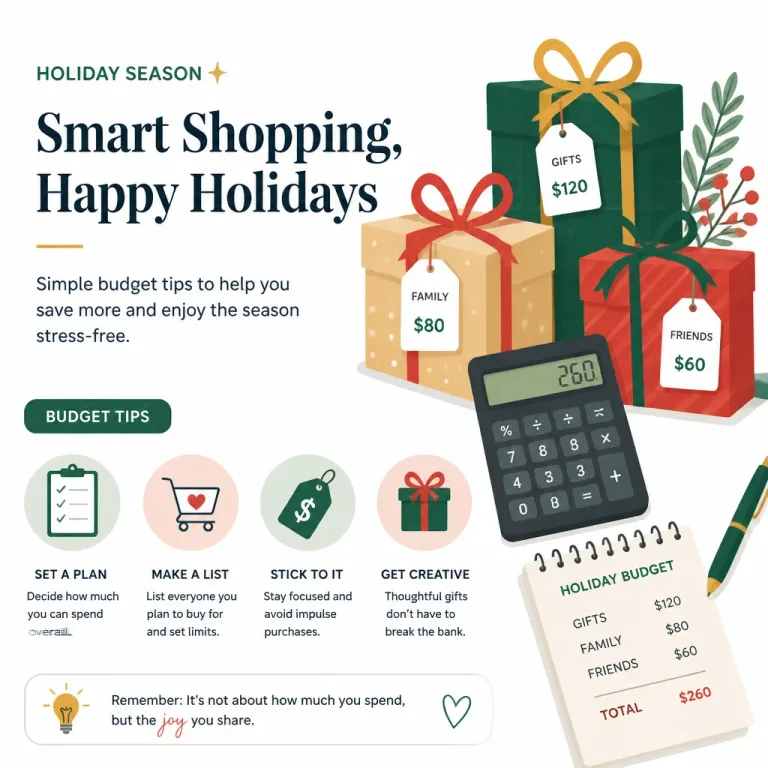Holiday Season Shopping Tips to Avoid Overspending