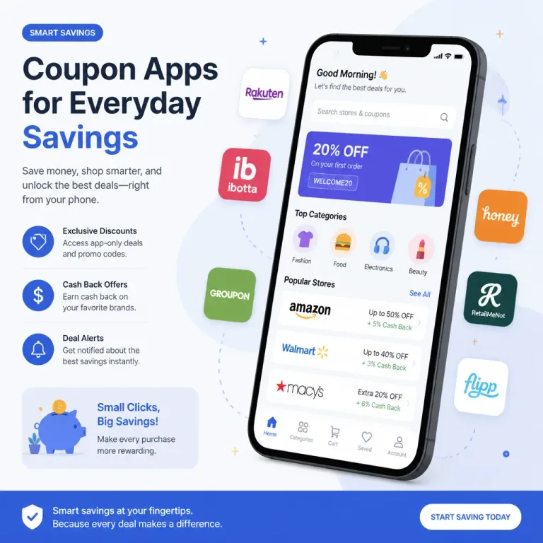 Best Coupon Apps That Actually Save You Real Money