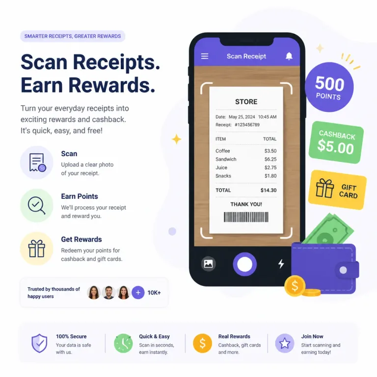 Best Receipt Scanning Apps for Earning Rewards
