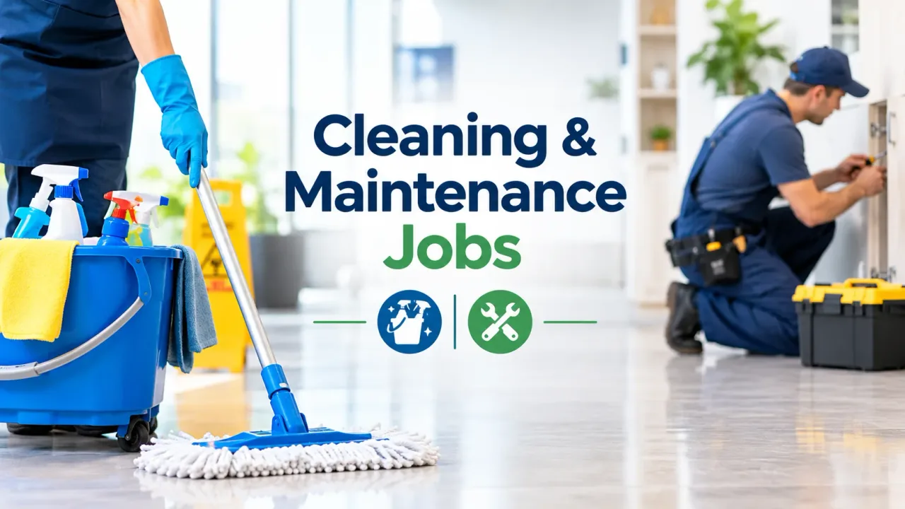 Cleaning & Maintenance Jobs