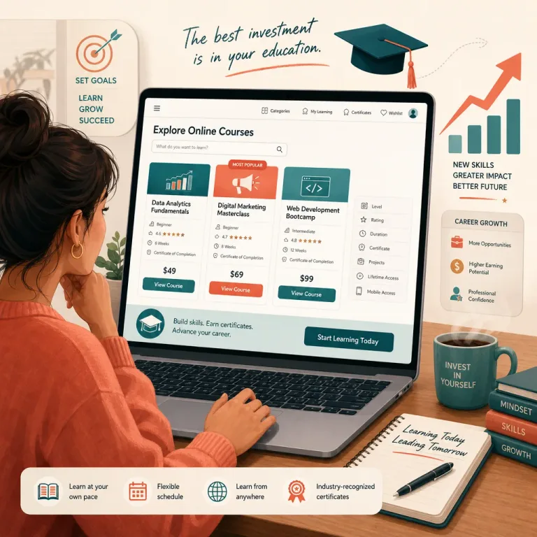 Featured: How to Choose the Right Online Course for Career Growth
