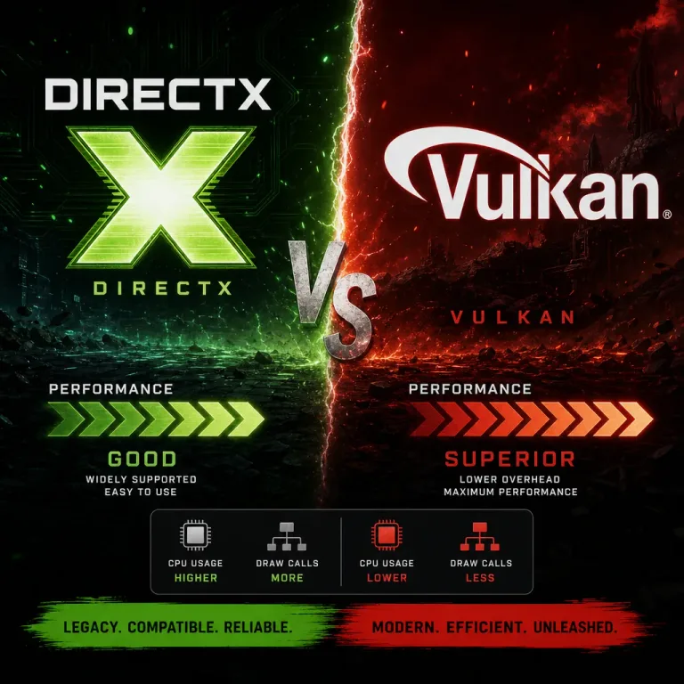 Featured: Understanding DirectX 12 vs Vulkan for Game Performance