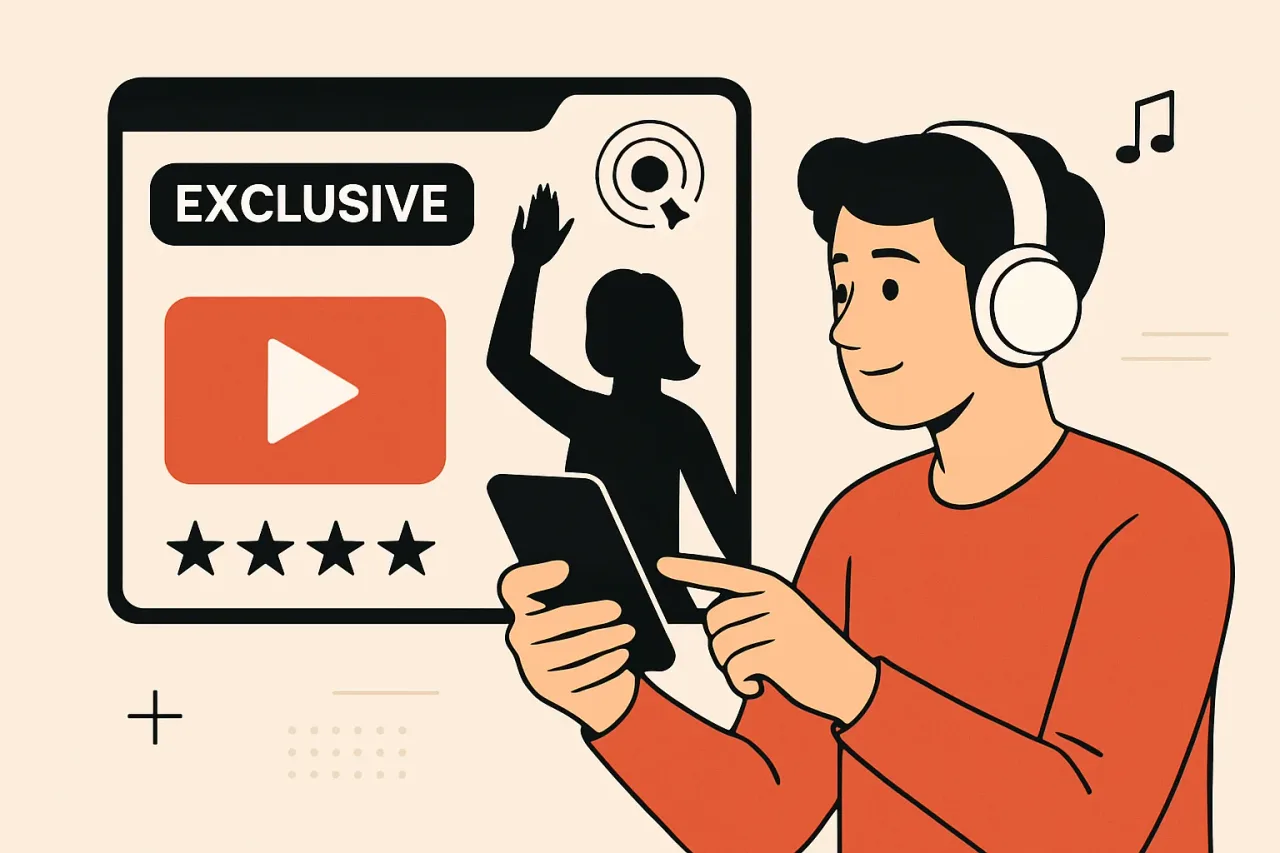 Streaming media event promotion with audience involvement