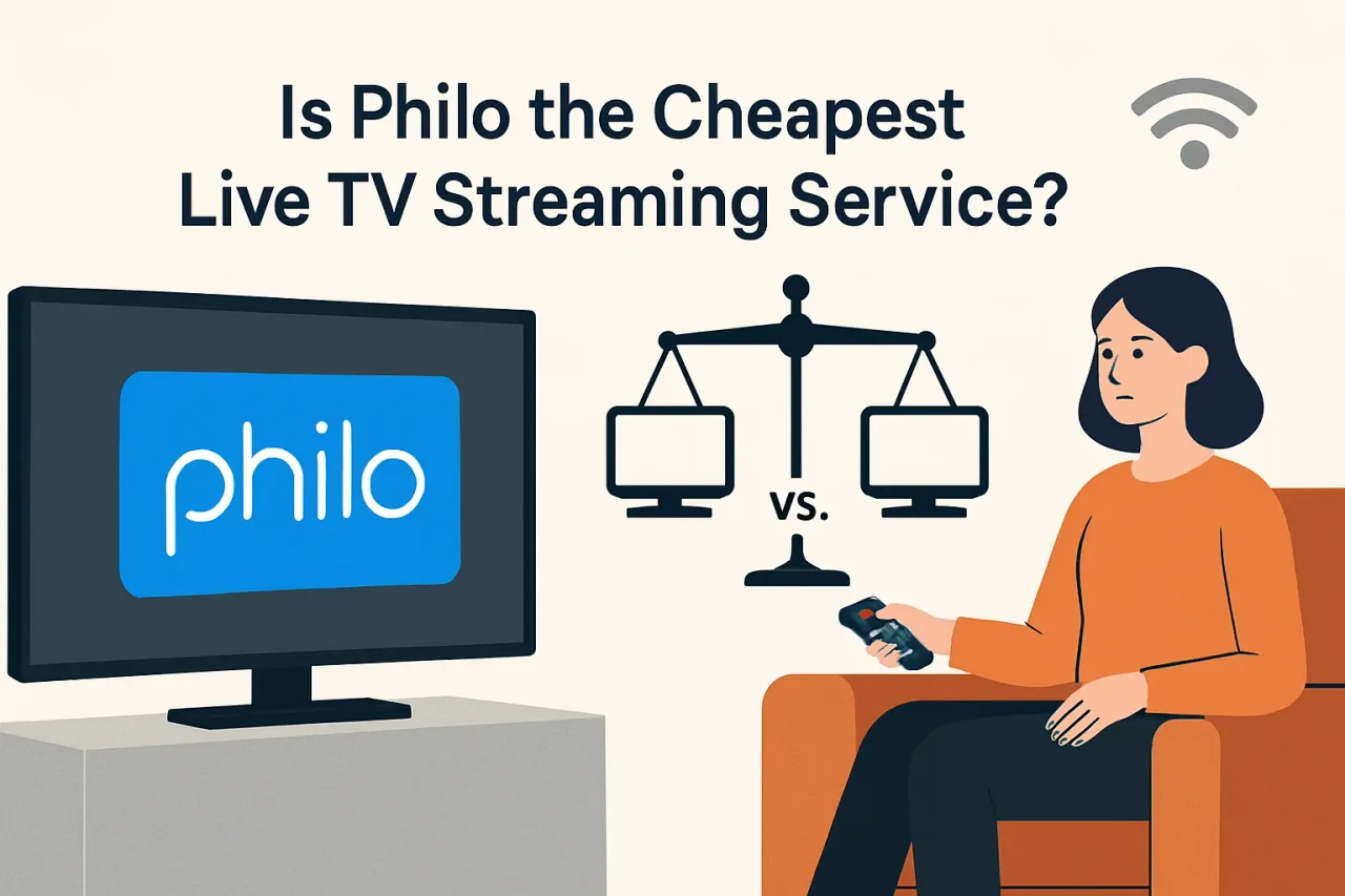 Featured image for: Is Philo the Cheapest Live TV Streaming Service? Side-by-Side Comparison