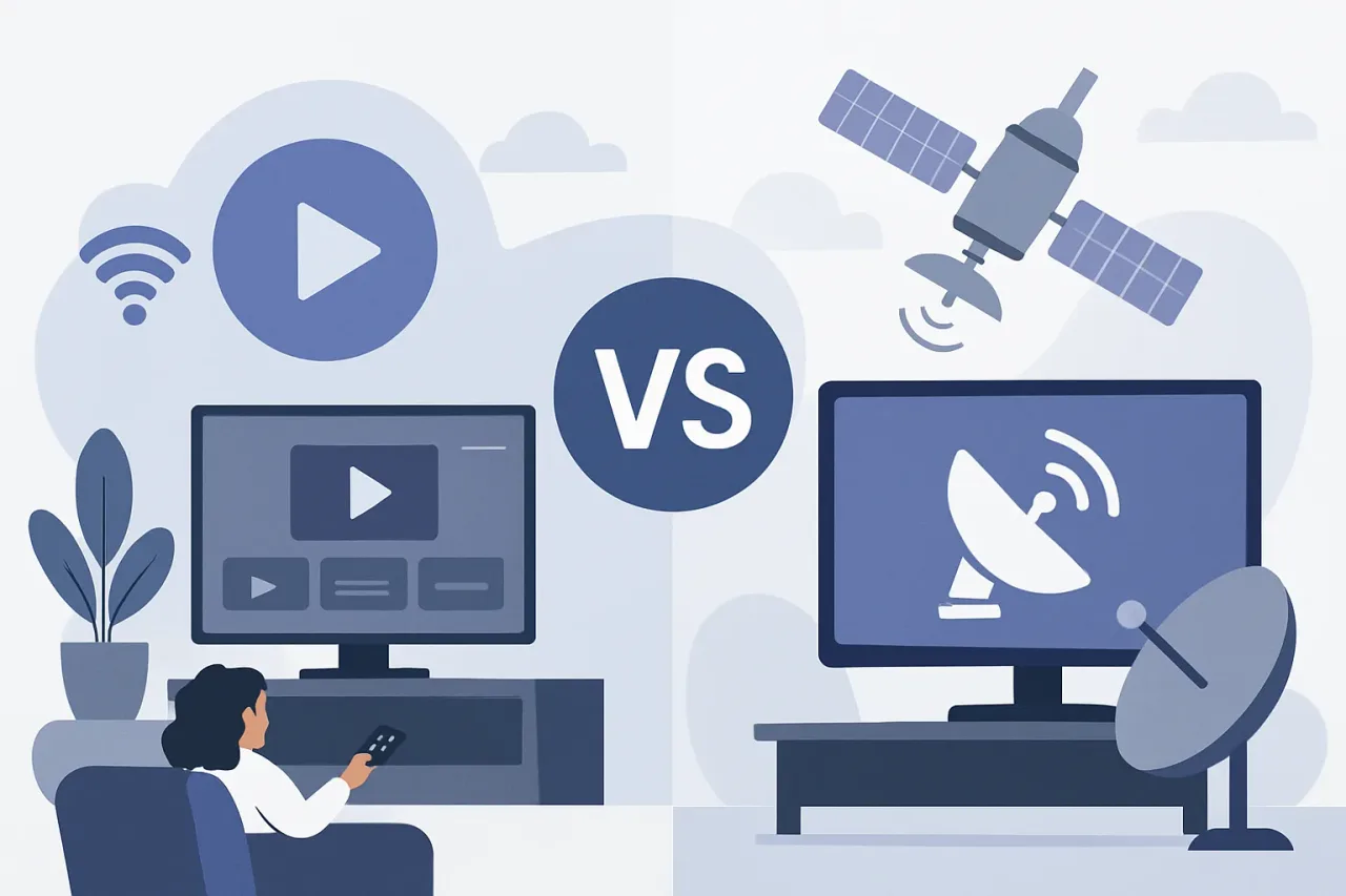 Featured image for: Streaming Media vs. Satellite TV: Making the Right Entertainment Choice