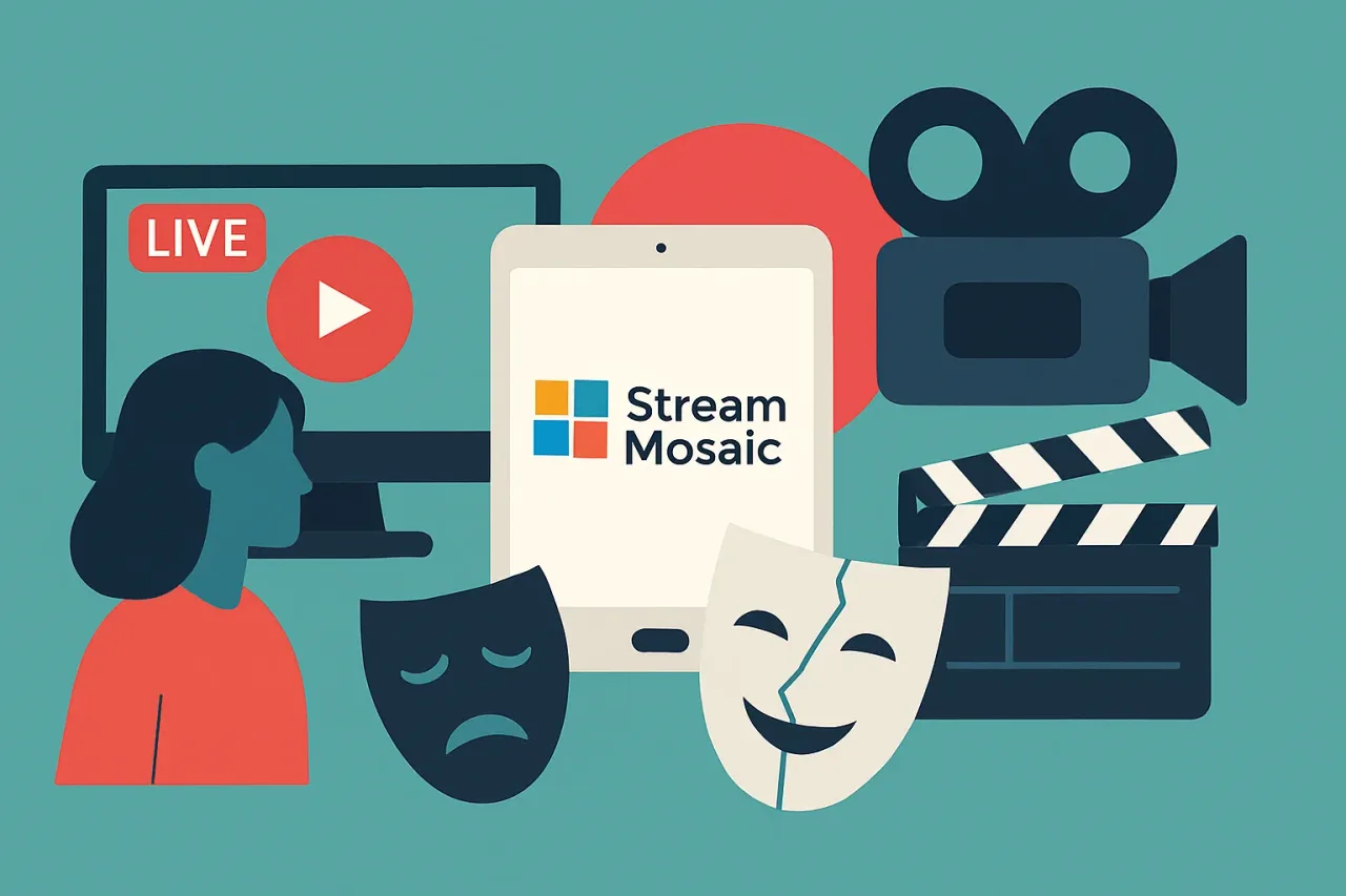 Featured image for: Avoiding Common Live Streaming Pitfalls With StreamMosaic: Entertainment Myths Exposed