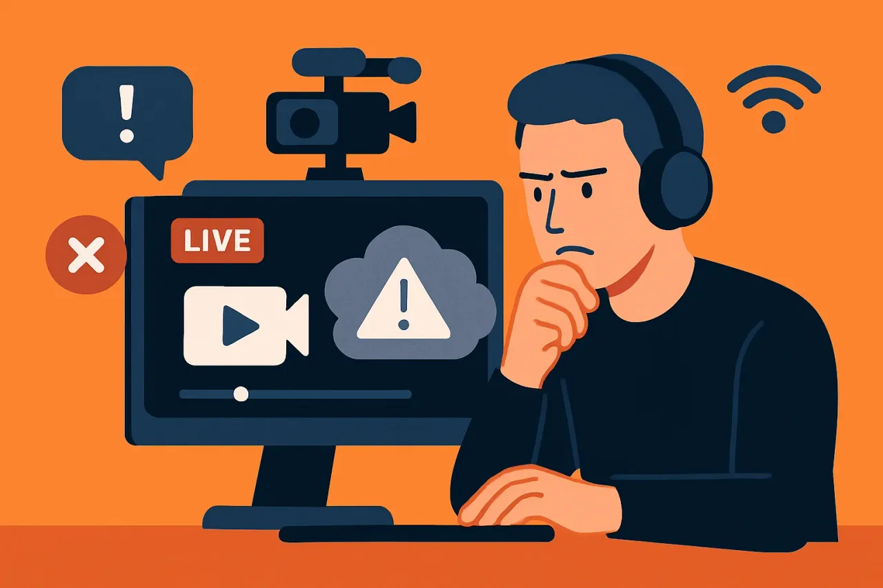 Featured image for: 9 Frequent Live Streaming Errors To Dodge For 2026: StreamMaster's Decision Framework