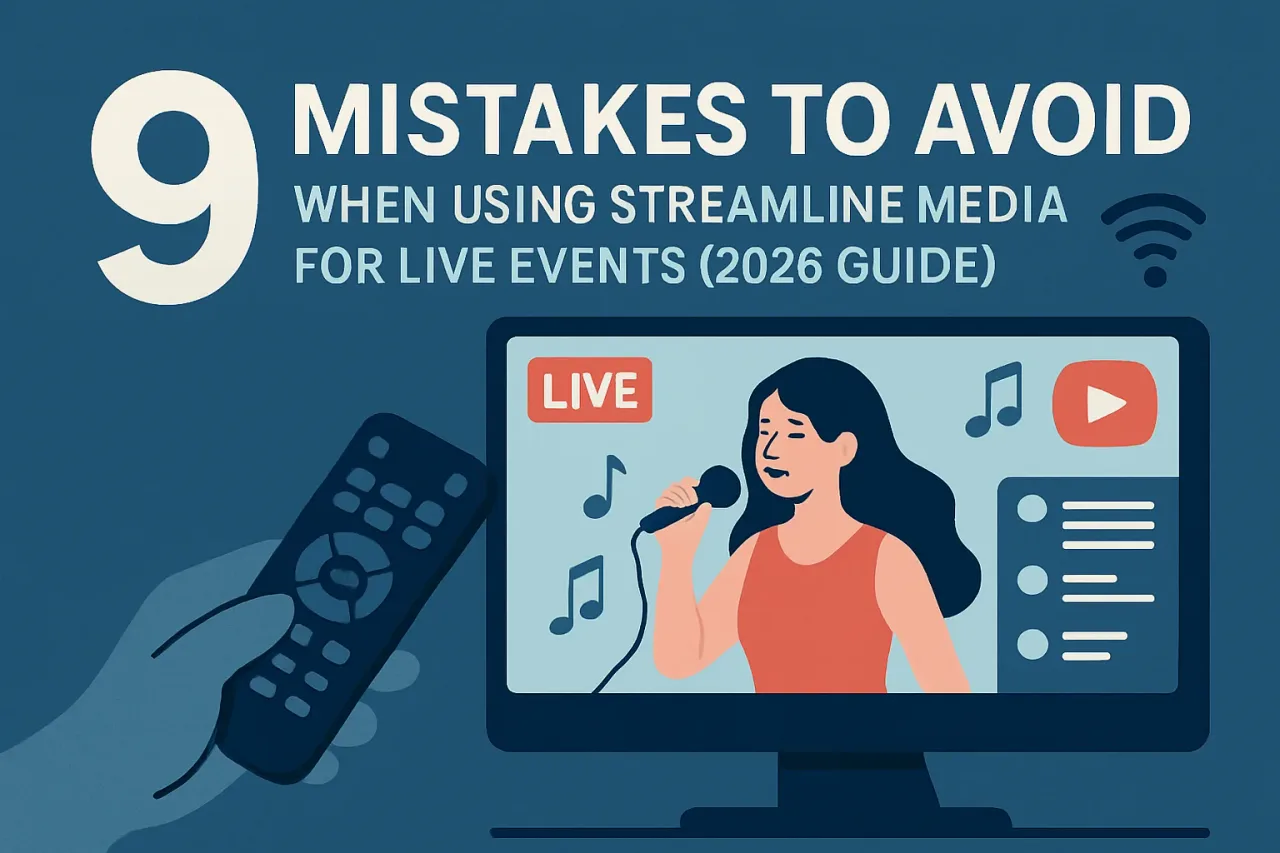 Featured image for: 9 Mistakes to Avoid When Using Streamline Media for Live Events (2026 Guide)