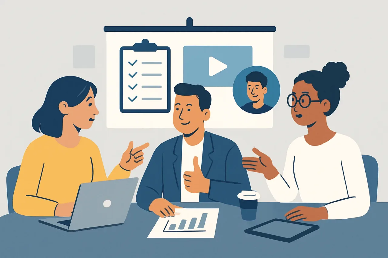 Content creators and marketers strategizing influencer campaigns for streaming media