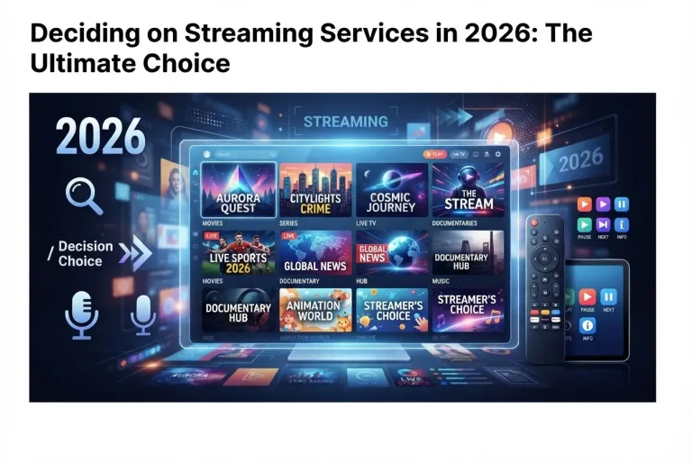 Featured image for: Deciding on Streaming Services in 2026: The Ultimate Choice