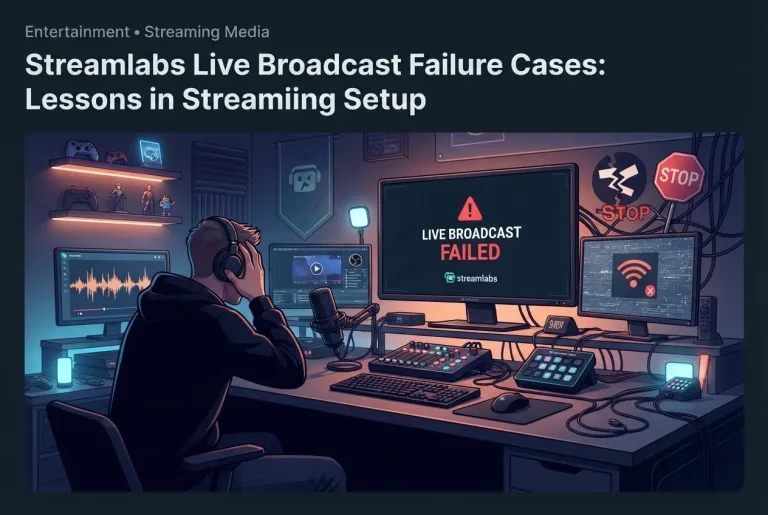 Featured image for: Streamlabs Live Broadcast Failure Cases: Lessons in Streaming Setup