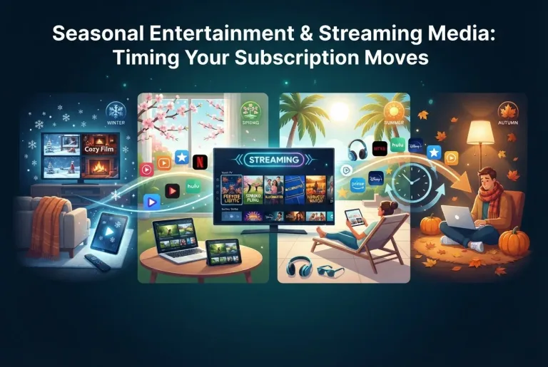 Featured image for: Seasonal Entertainment & Streaming Media: Timing Your Subscription Moves