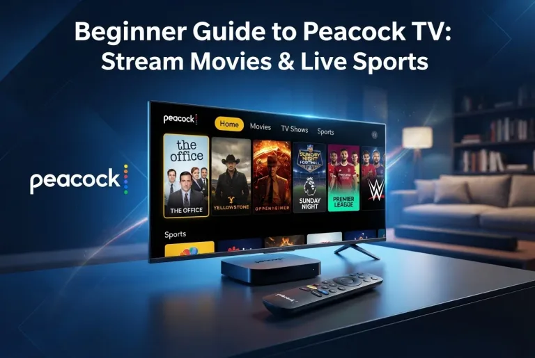 Featured image for: Beginner Guide to Peacock TV: Stream Movies & Live Sports