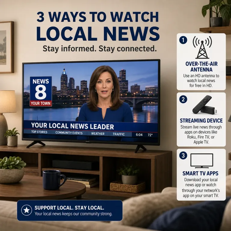 Featured: How to Watch Local News and Sports Without Cable