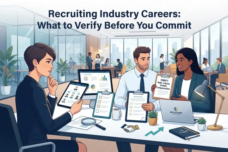 Featured image for: Recruiting Industry Careers: What to Verify Before You Commit