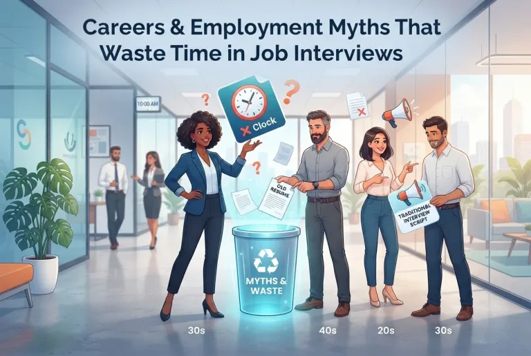 Featured image for: Careers & Employment Myths That Waste Time in Job Interviews