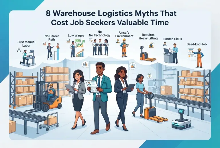 Featured image for: 8 Warehouse Logistics Myths That Cost Job Seekers Valuable Time