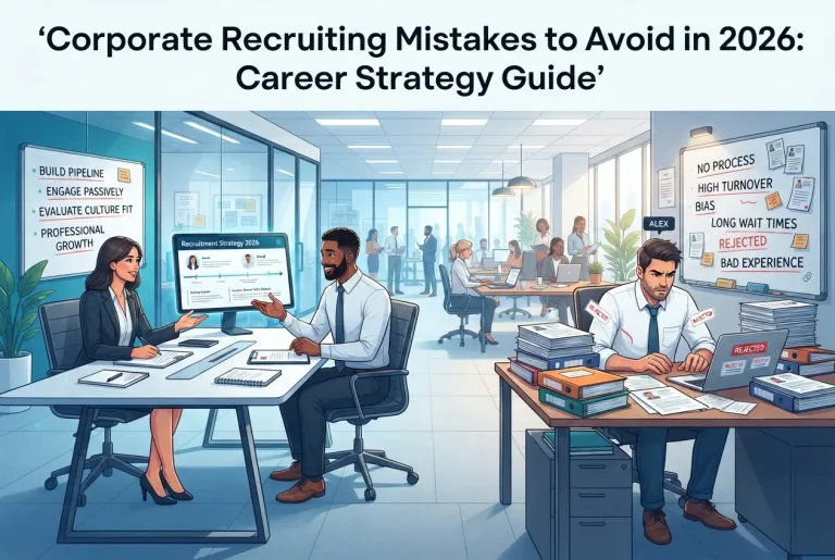 Featured image for: Corporate Recruiting Mistakes to Avoid in 2026: Career Strategy Guide