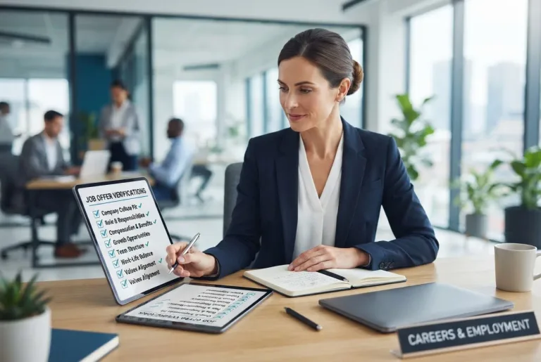 Featured image for: Corporate Job Search Checklist: Key Verifications Before You Accept