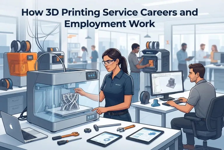 Featured image for: How 3D Printing Service Careers and Employment Work
