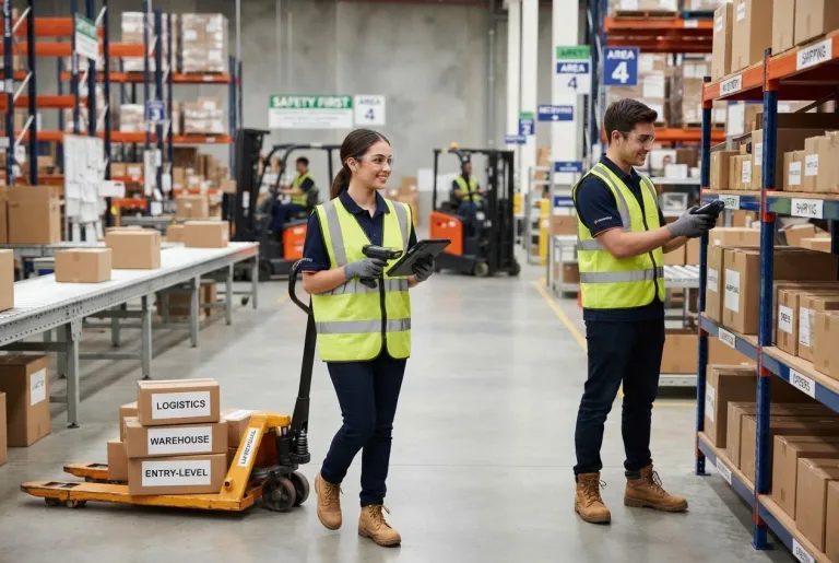 Featured image for: Best Entry-Level Warehouse and Logistics Roles to Start Today