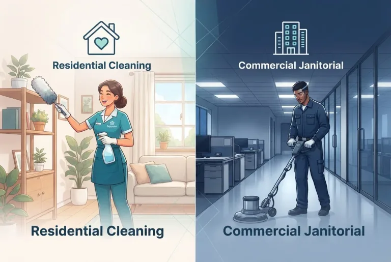 Featured image for: Choosing Residential Cleaning Jobs Over Commercial Janitorial Paths