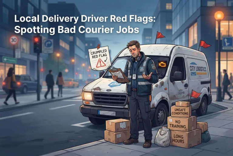 Featured image for: Local Delivery Driver Red Flags: Spotting Bad Courier Jobs