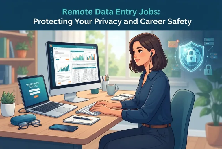 Featured image for: Remote Data Entry Jobs: Protecting Your Privacy and Career Safety