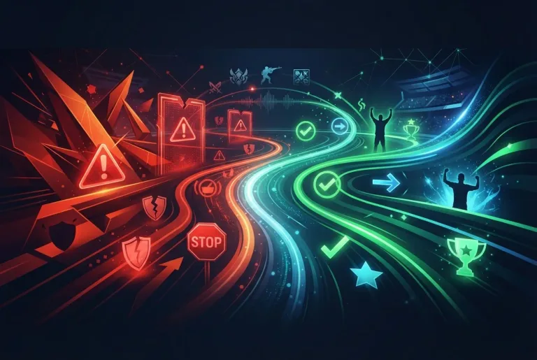 Featured image for: Red Flags and Green Lights: Navigating the Top Esports Games
