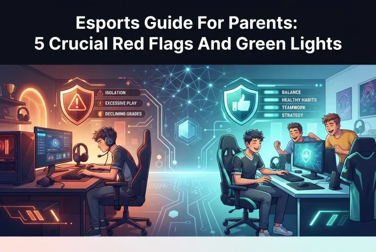 Featured image for: Esports Guide For Parents: 5 Crucial Red Flags And Green Lights