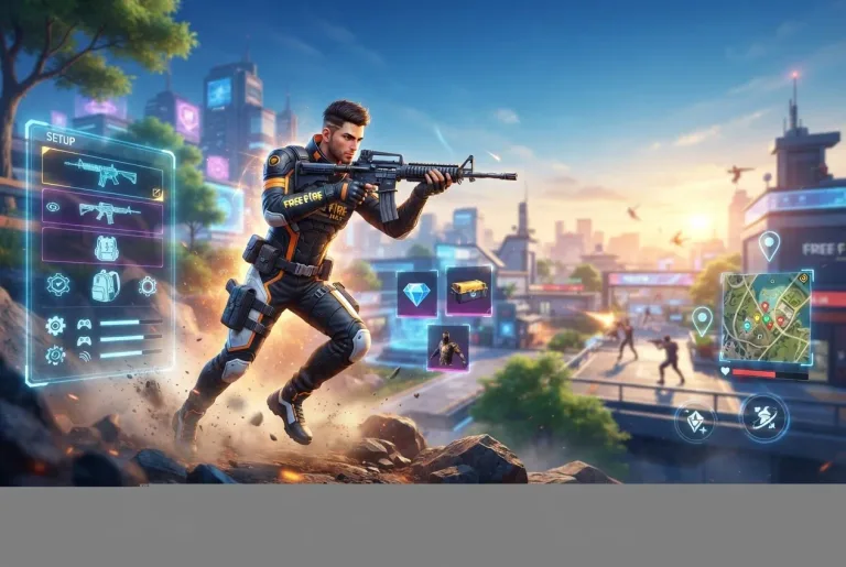 Featured image for: Beginner Guide to Free Fire Max Setup, Rewards, and Gameplay Tips