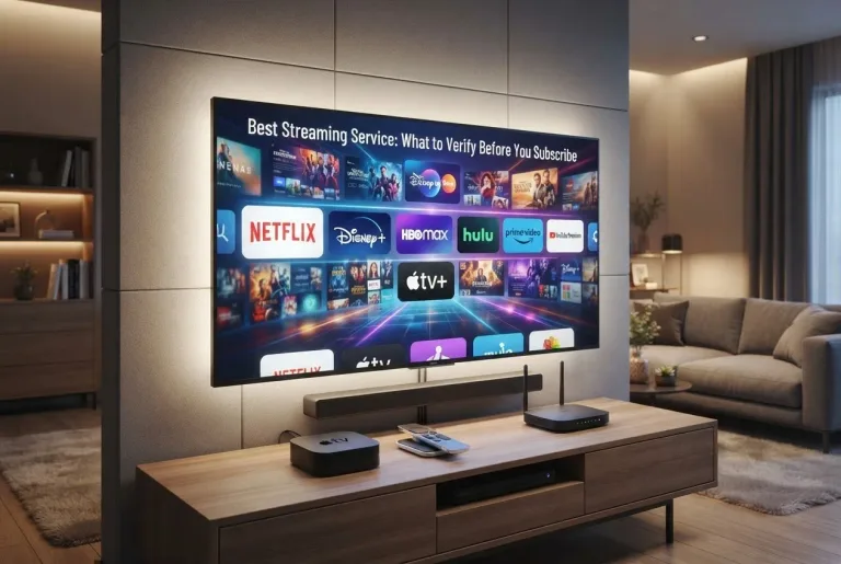 Featured image for: Best Streaming Service: What to Verify Before You Subscribe