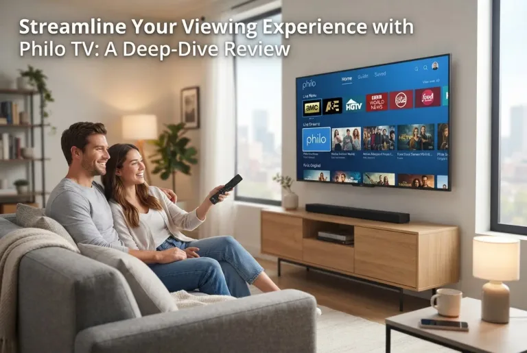 Featured image for: Streamline Your Viewing Experience with Philo TV: A Deep-Dive Review