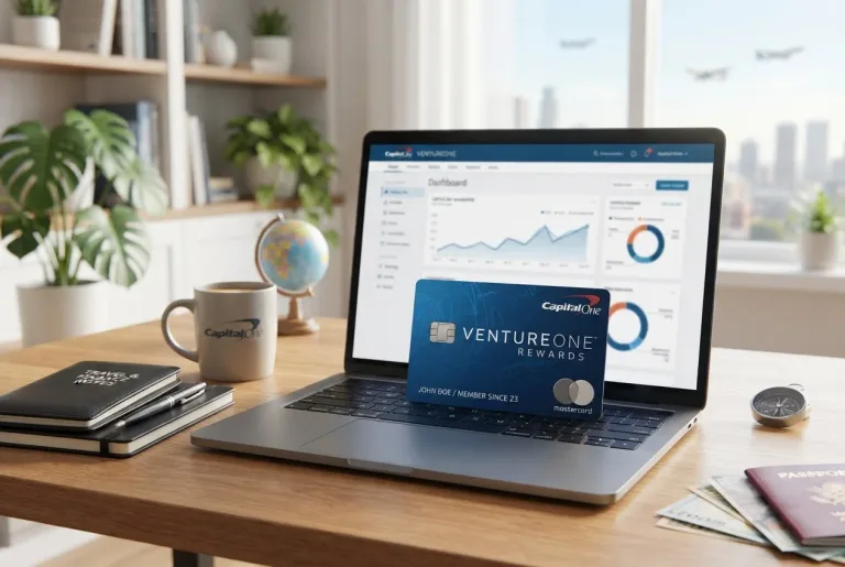 Featured image for: Capital One VentureOne Rewards Review: Is It Best for Travel?