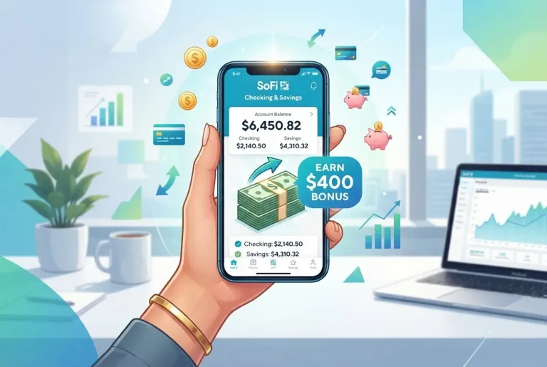 Featured image for: SoFi Checking and Savings Review: Earn Up to $400 Bonus