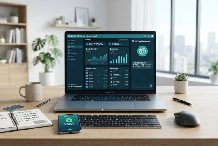 Featured image for: ChatGPT Personal Finance Review: Is It Safe to Connect Your Bank?