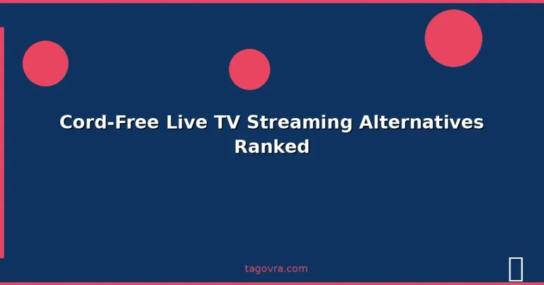 Featured: Cord-Free Live TV Streaming Alternatives Ranked