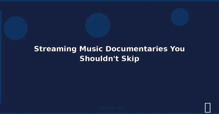 Featured: Streaming Music Documentaries You Shouldn't Skip