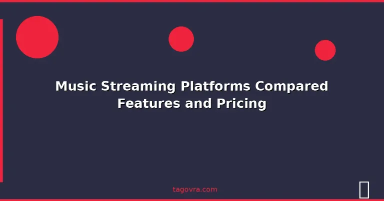 Featured: Music Streaming Platforms Compared Features and Pricing