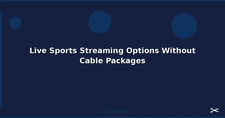 Featured: Live Sports Streaming Options Without Cable Packages