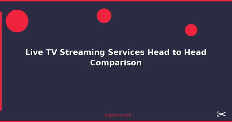 Featured: Live TV Streaming Services Head to Head Comparison