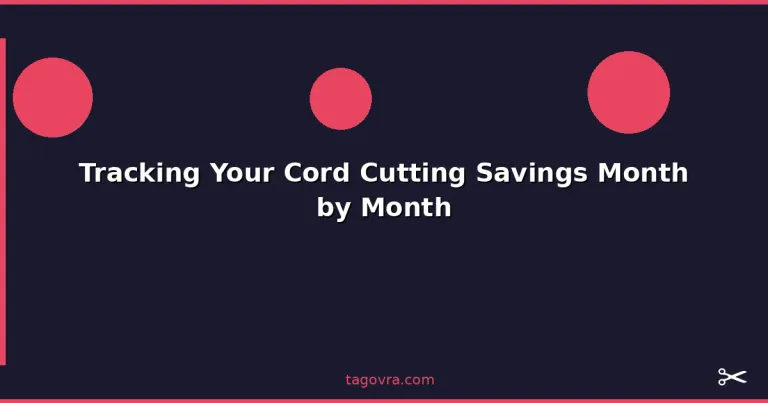 Featured: Tracking Your Cord Cutting Savings Month by Month